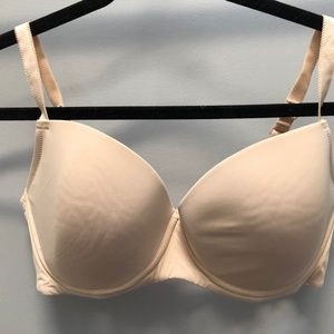 Blush underwire 38D beige bra with lace back intimates